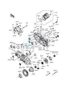 MULE PRO-DXT KAF1000BGF EU drawing Gear Box