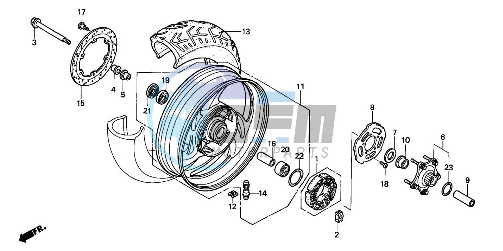 REAR WHEEL