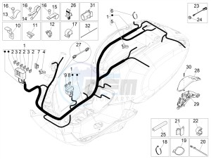 SPRINT 150 4T 3V IGET ABS-NOABS E2-E3-E4 (APAC) drawing Main cable harness