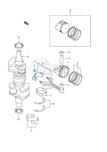 DF 40 drawing Crankshaft