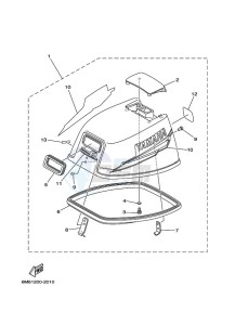 6DMHL drawing TOP-COWLING