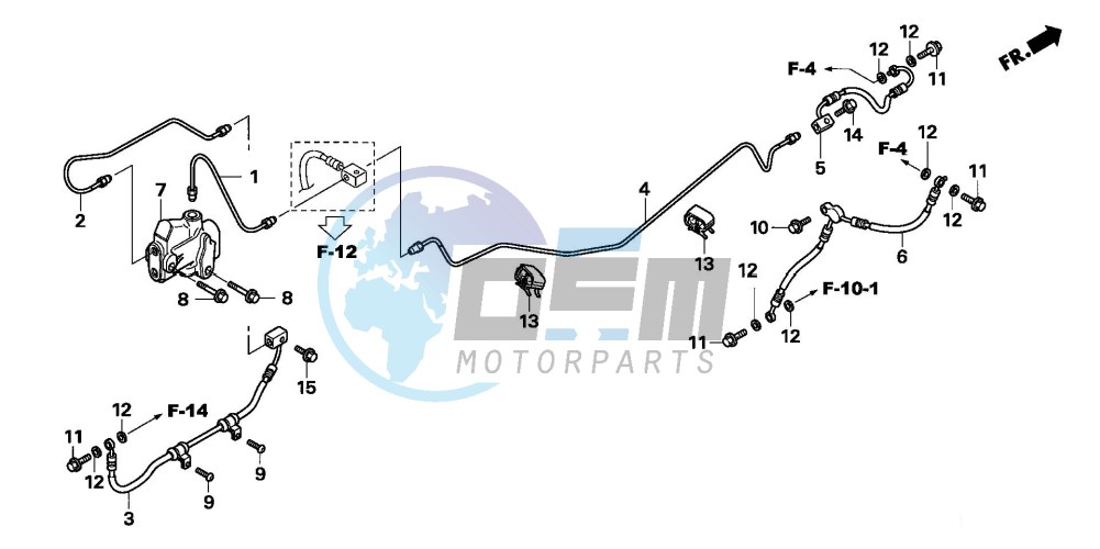 BRAKE LINES/PCV.