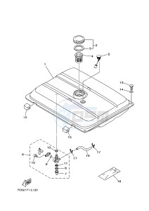 EF6600/E 357 (7C62 7C63 7C63 7C68) drawing FUEL TANK