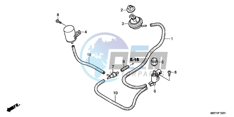 BYPASS CONTROL SOLENOID VALVE