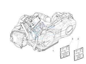 S 125 4T 3V E3 ie (APAC) (KR, RI, VT) drawing Engine, assembly