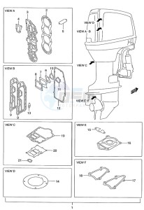 DT 140 drawing Gasket Set