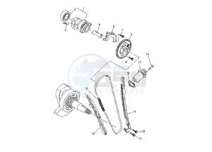 XT X 660 drawing CAMSHAFT- CHAIN