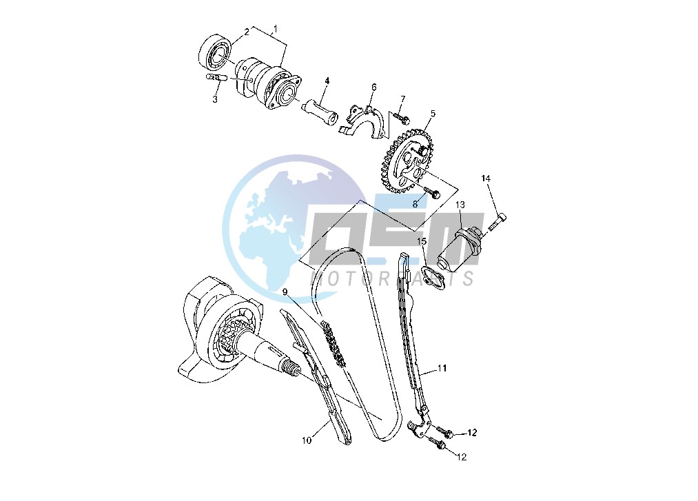 CAMSHAFT- CHAIN