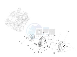 RSV4 1000 RR E4 ABS (EMEA, LATAM) drawing Flywheel cover