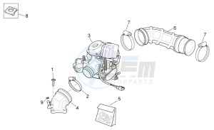 Sport City Street 125 4t 4v e3 drawing Carburettor