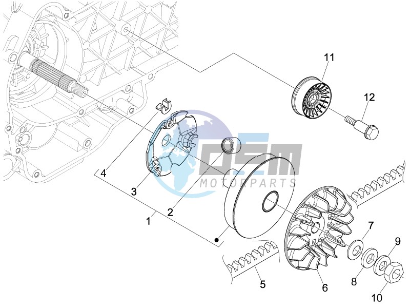 Driving pulley