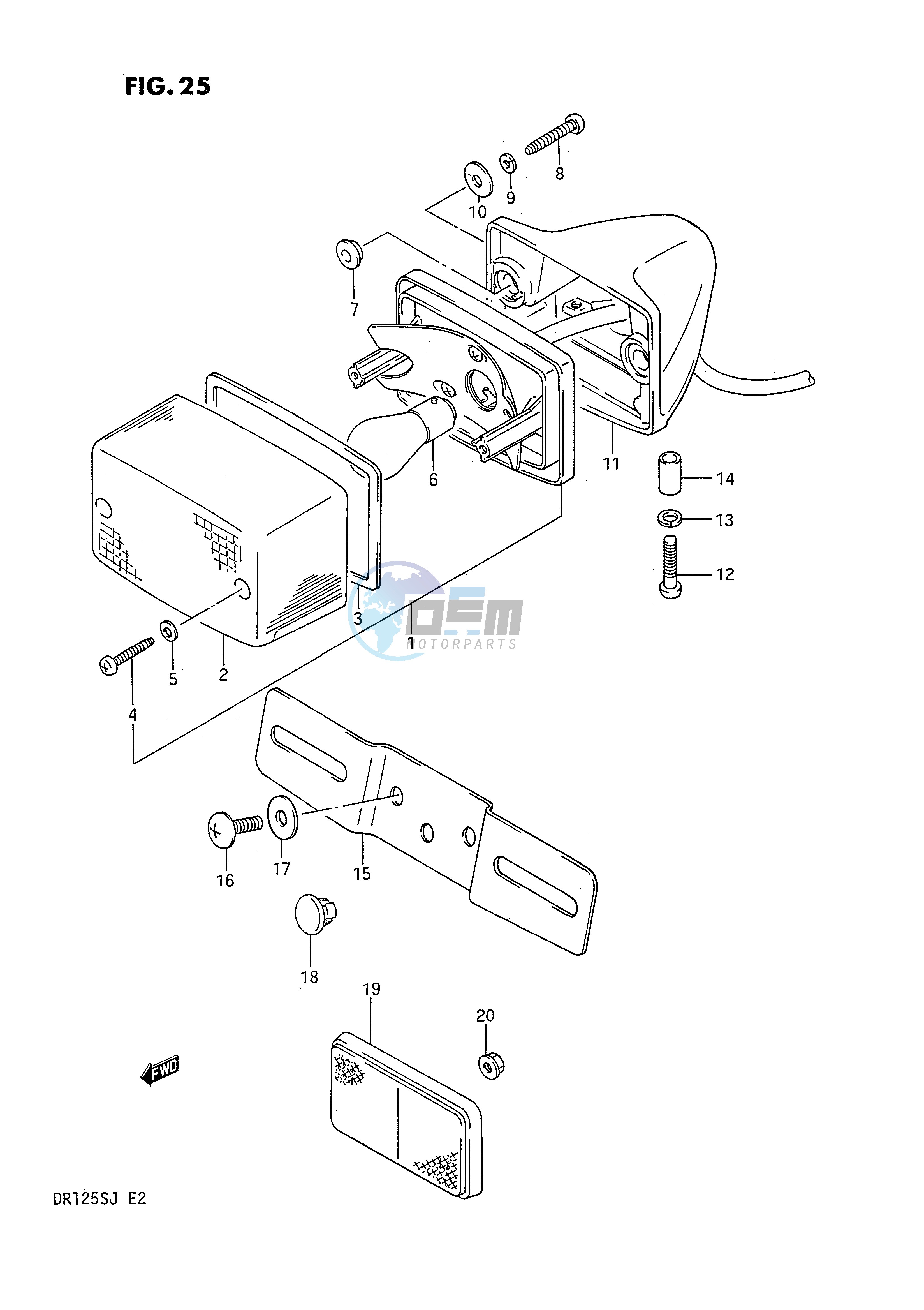 REAR COMBINATION LAMP