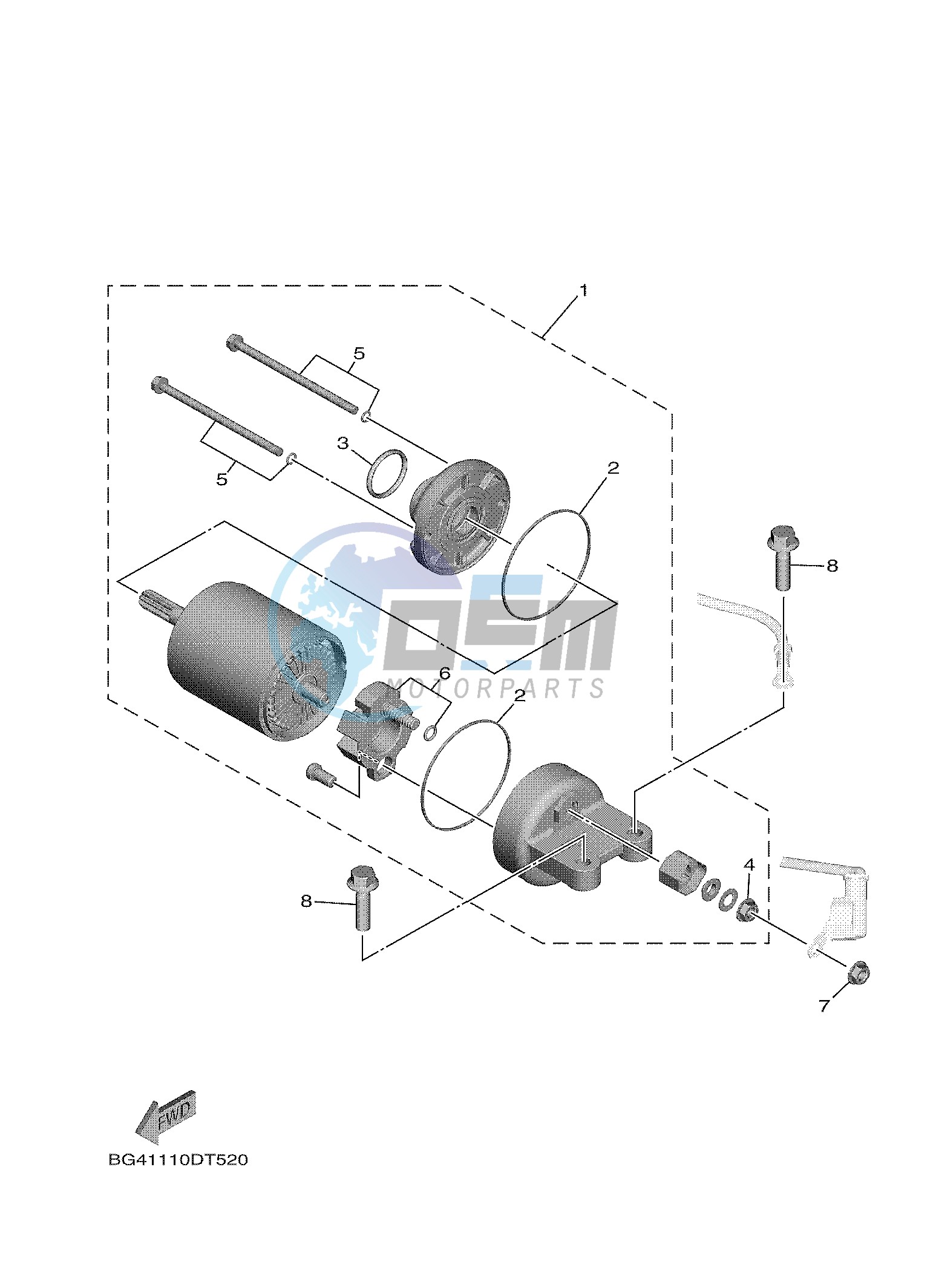 STARTING MOTOR