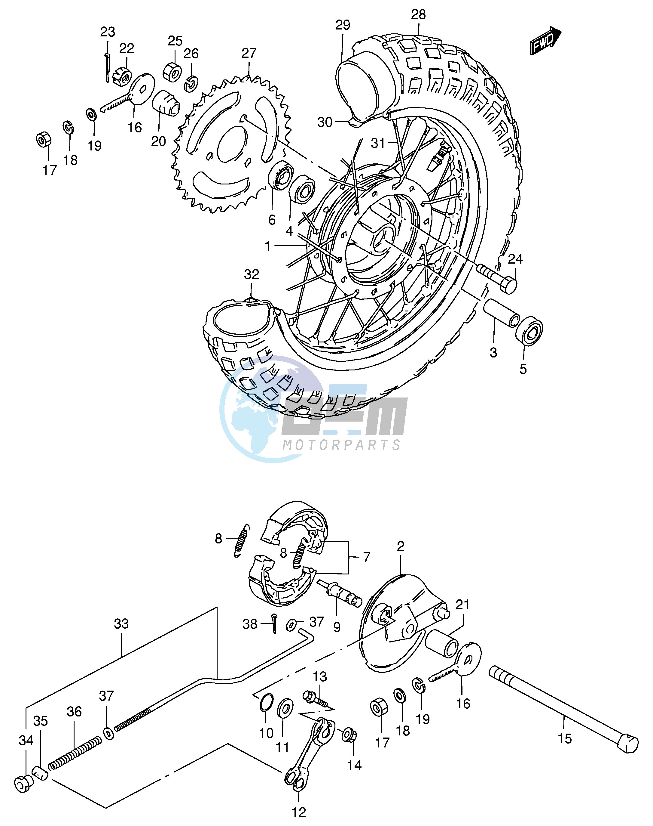 REAR WHEEL