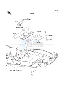 VERSYS_1000 KLZ1000ACF FR GB XX (EU ME A(FRICA) drawing Accessory(U-Lock Bracket)