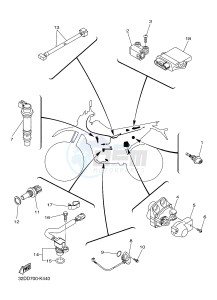 WR250R (32DN) drawing ELECTRICAL 1