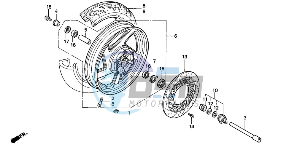 FRONT WHEEL