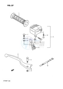 LT230E (E28) drawing RIGHT HANDLE SWITCH (MODEL H J K L)