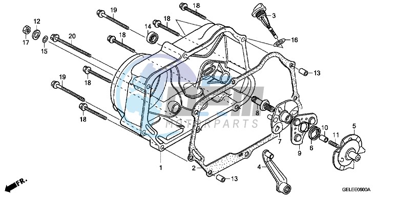 RIGHT CRANKCASE COVER