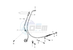 Zip 50 SP drawing Control Cables