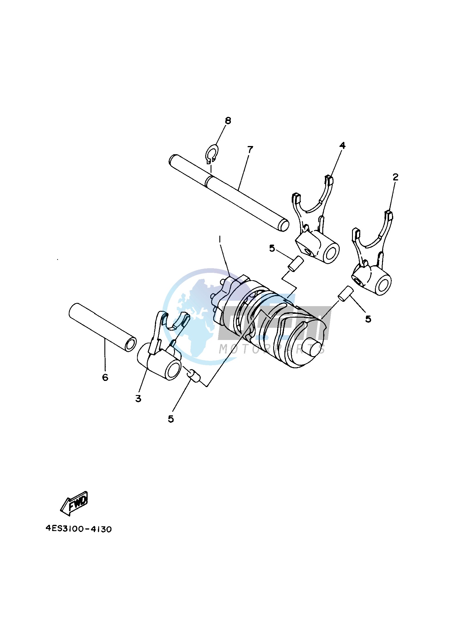 SHIFT CAM & FORK