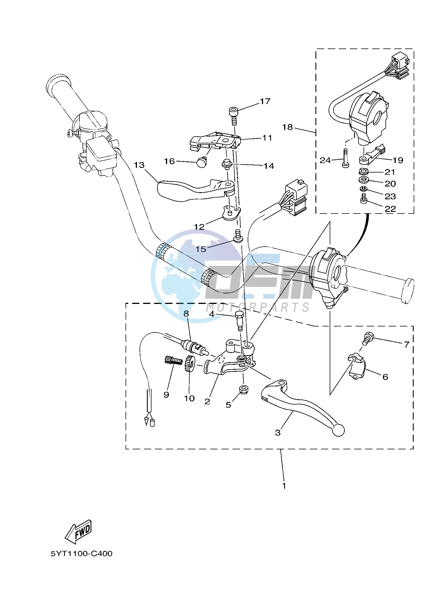 HANDLE SWITCH & LEVER