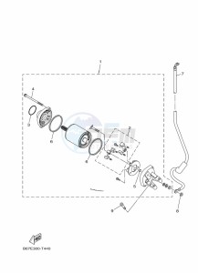 MT-10 MTN1000 (B67S) drawing STARTING MOTOR