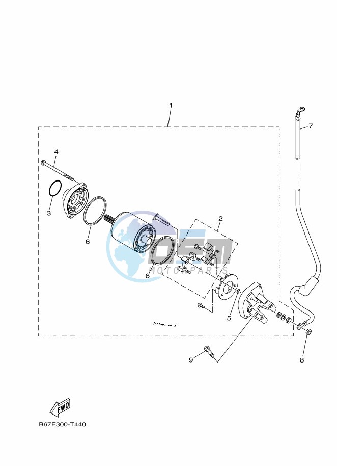 STARTING MOTOR