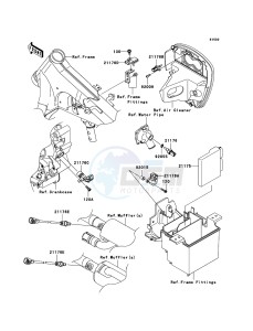 VN900 CLASSIC VN900BCFA GB XX (EU ME A(FRICA) drawing Fuel Injection