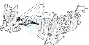 X9 125 drawing Crankshaft