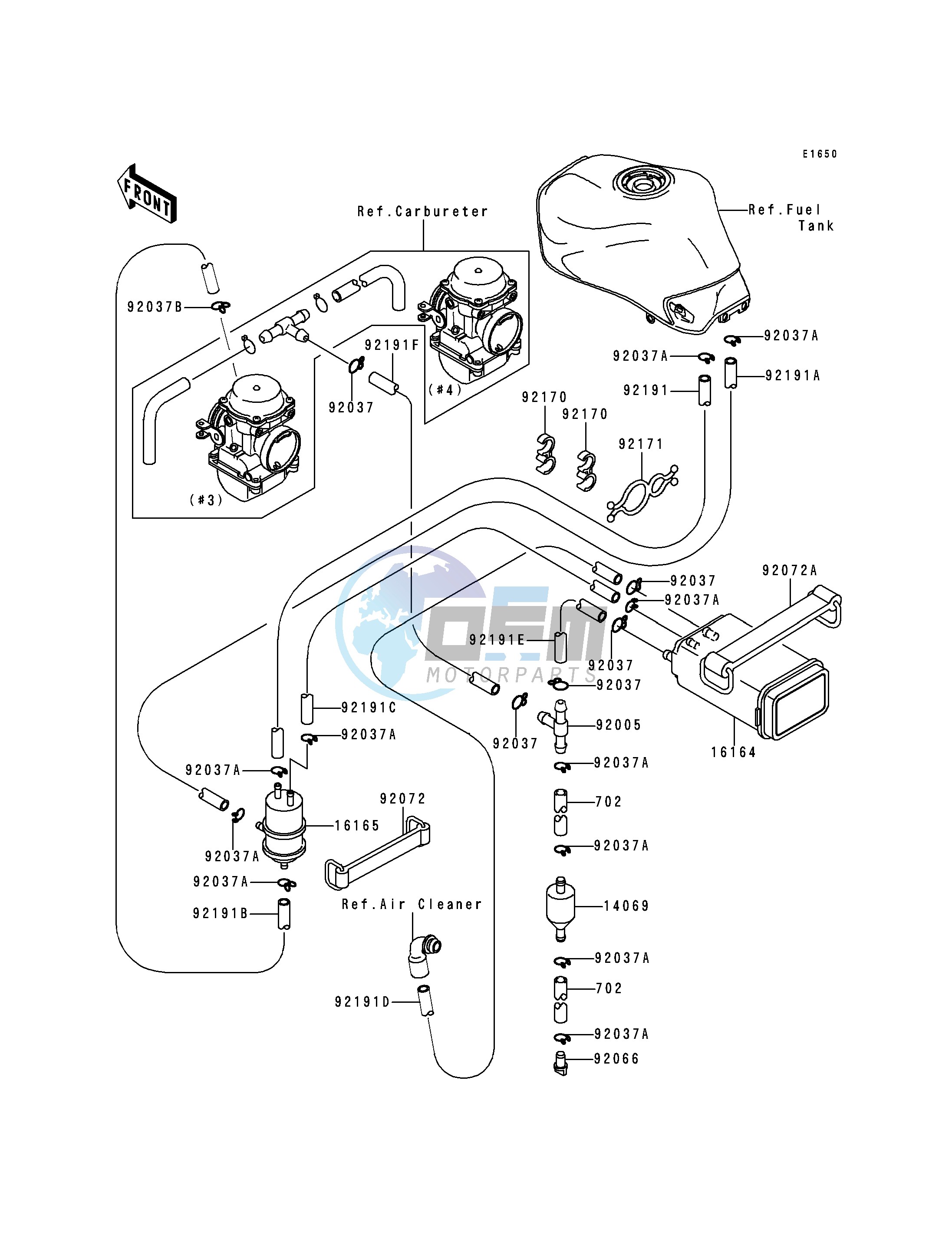 FUEL EVAPORATIVE SYSTEM