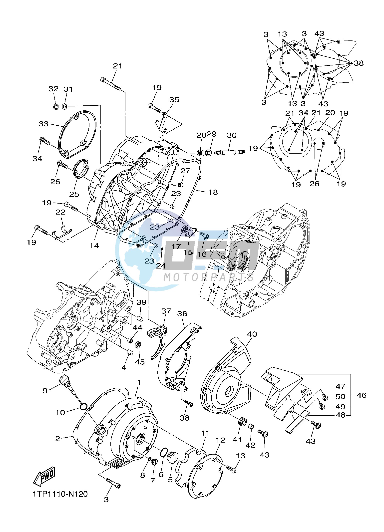 CRANKCASE COVER 1