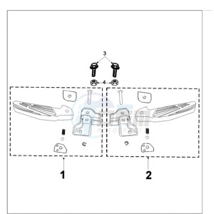 TWEET 50 N drawing FOOT SUPPORT