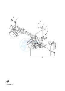 YZF-R1M 998 R6 (2KSL) drawing HEADLIGHT