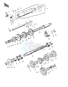 S2 A [MACH II] (-A) 350 [MACH II] drawing TRANSMISSION_CHANGE DRUM