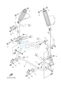 YXC700E YXC70VPXG VIKING VI (B853) drawing REAR SUSPENSION