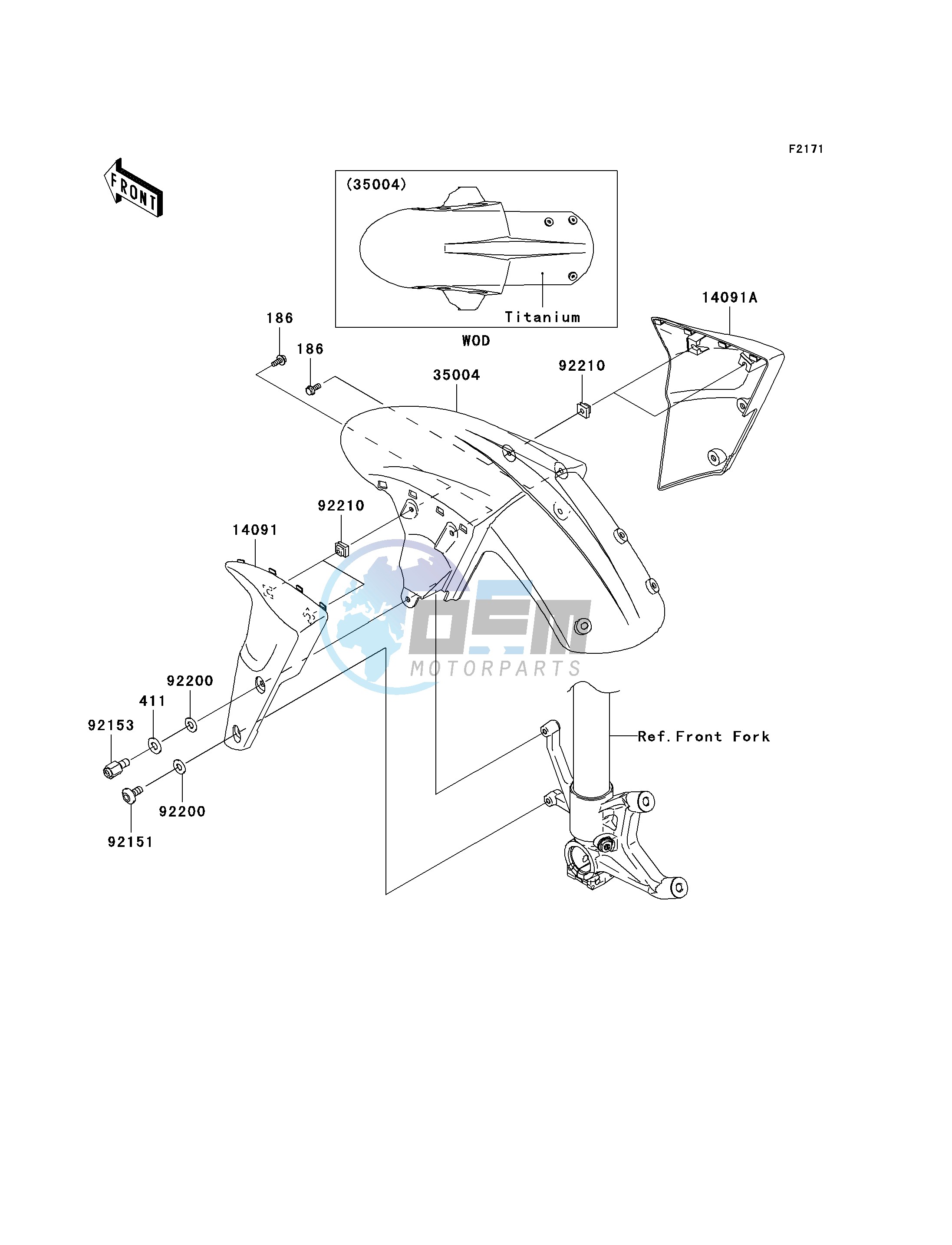 FRONT FENDER-- S- -