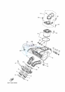 MT-07 MTN690 (BATK) drawing INTAKE