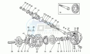 Nevada 350 drawing Rear bevel gear