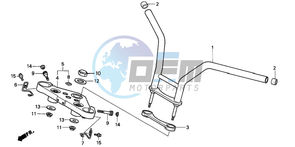 HANDLE PIPE/TOP BRIDGE