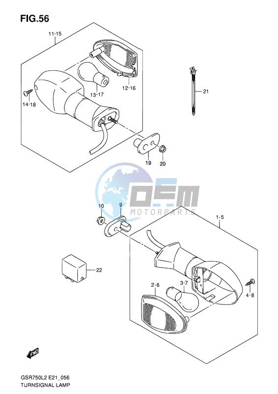 TURNSIGNAL LAMP