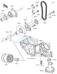 NINJA 650 EX650KHF XX (EU ME A(FRICA) drawing Oil Pump