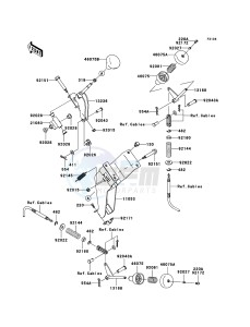 MULE_610_4X4 KAF400A9F EU drawing Shift Lever(s)