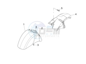 Granturismo 125 L Potenziato UK drawing Wheel housing - Mudguard