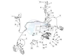 Tuono V4 1100 Factory USA-CND (NAFTA) (CND, USA) drawing ABS brake system