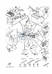 YFM450FWBD KODIAK 450 EPS (BEYB) drawing ELECTRICAL 1