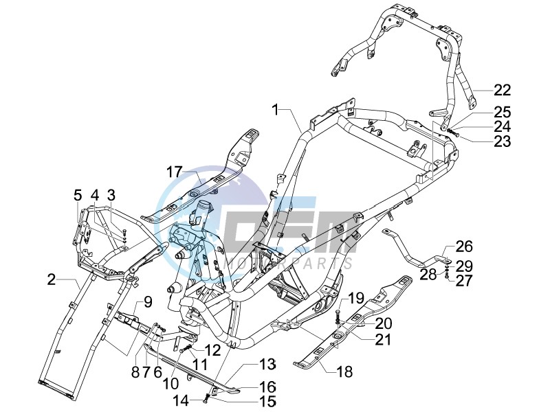 Frame bodywork