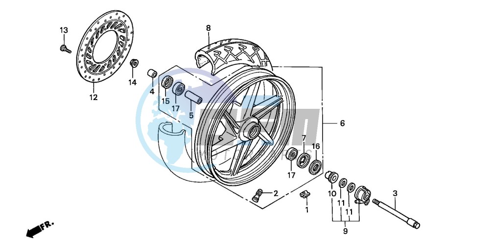 FRONT WHEEL