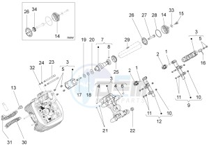 California 1400 Touring ABS USA-CND 1380 drawing LH cylinder timing system