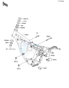 KX 80 C [KX80] (C2) [KX80] drawing FRAME_FRAME FITTINGS -- 82 KX80-C2- -